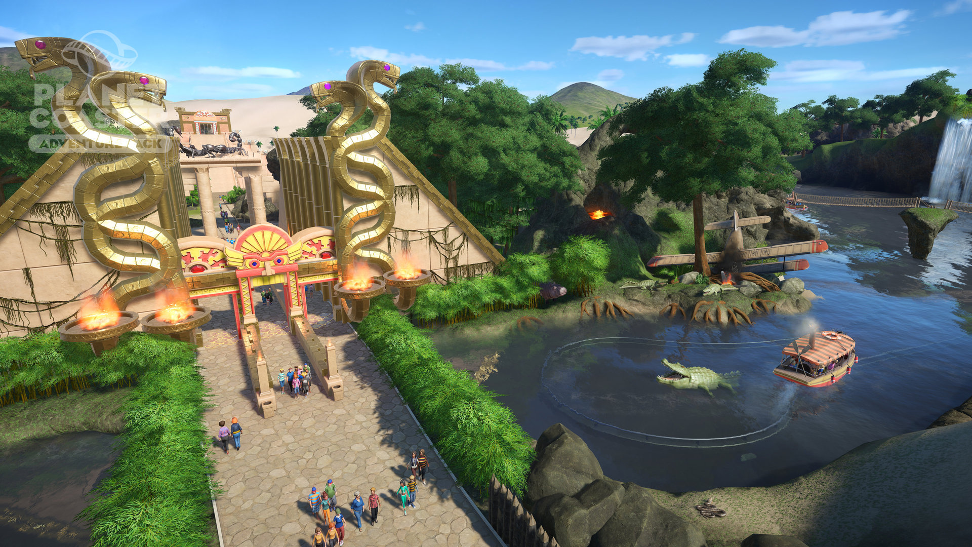 Planet Coaster - Adventure Pack screenshot 11