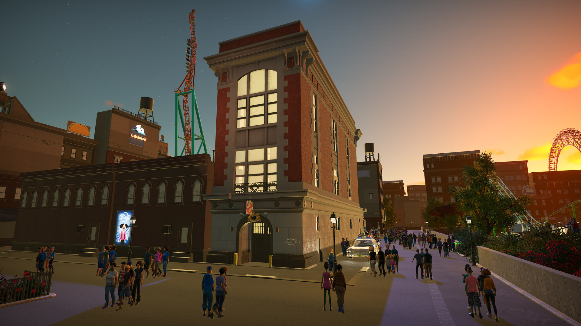 Planet Coaster - Ghostbusters™ screenshot 4